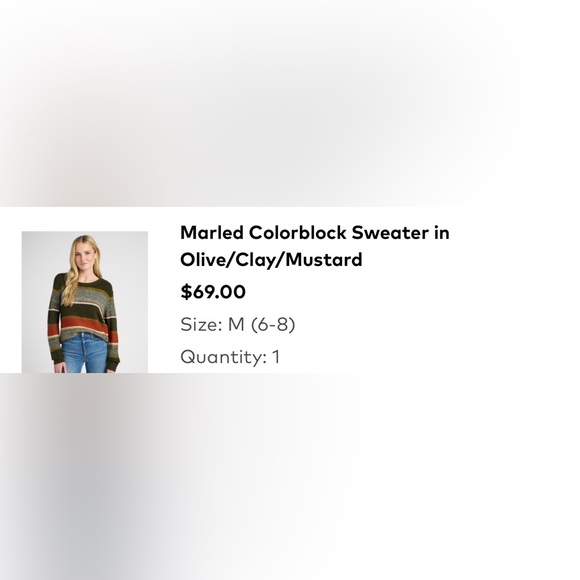 Striped Multicolor Sweater - Picture 5 of 5